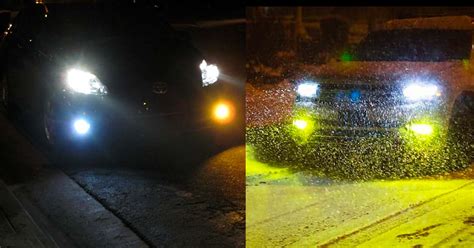 white vs amber fog lights